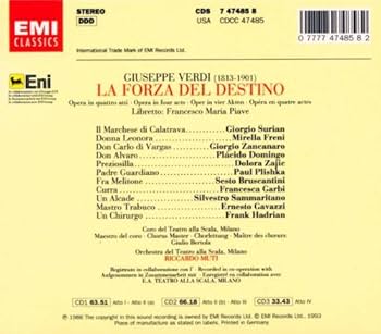 (未使用･未開封品)　La Forza Del Destino [Blu-ray] df5ndr3 Amazon.co.jp | La Forza Del Destino [Blu-ray] DVD